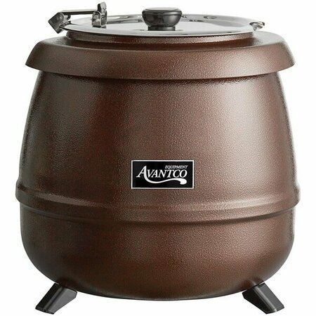 AVANTCO S30CP 11 Qt. Copper Soup Kettle Warmer - 120V 400W 177S30CP